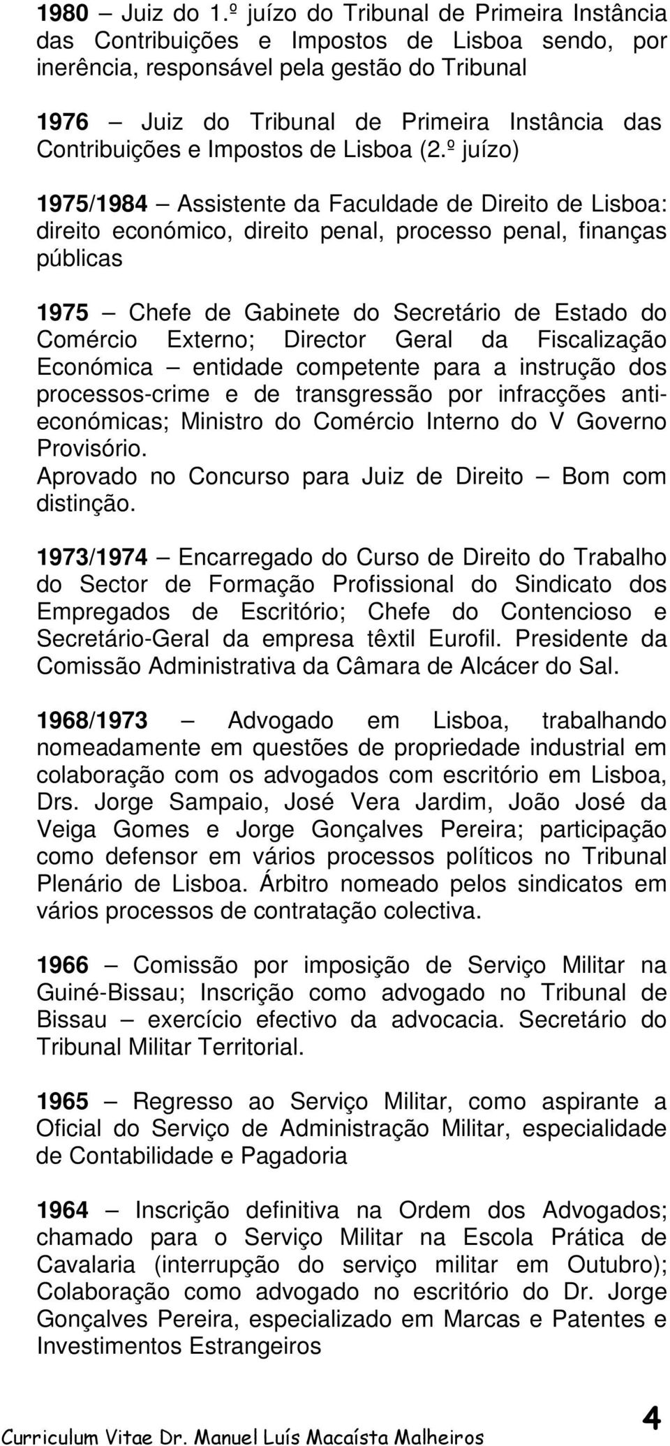 Contribuições e Impostos de Lisboa (2.