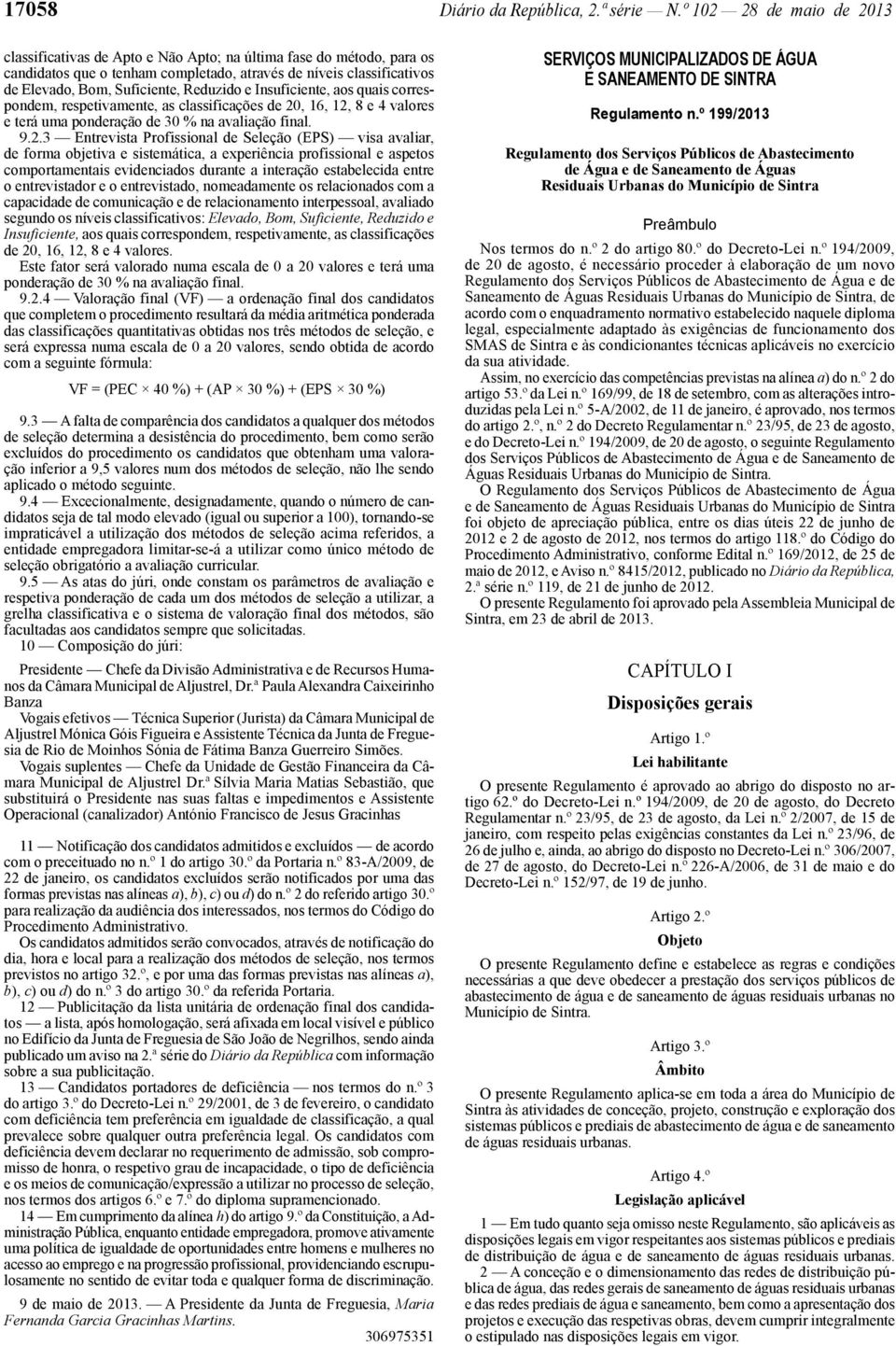 Reduzido e Insuficiente, aos quais correspondem, respetivamente, as classificações de 20