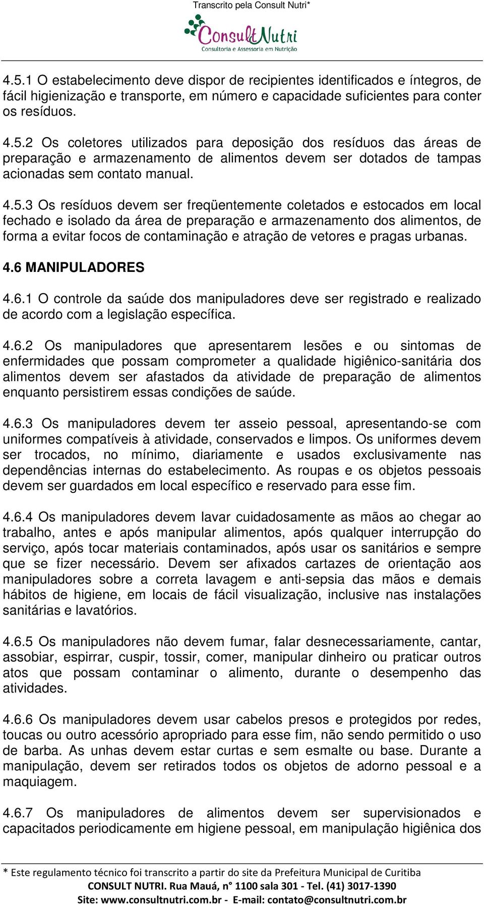 vetores e pragas urbanas. 4.6 