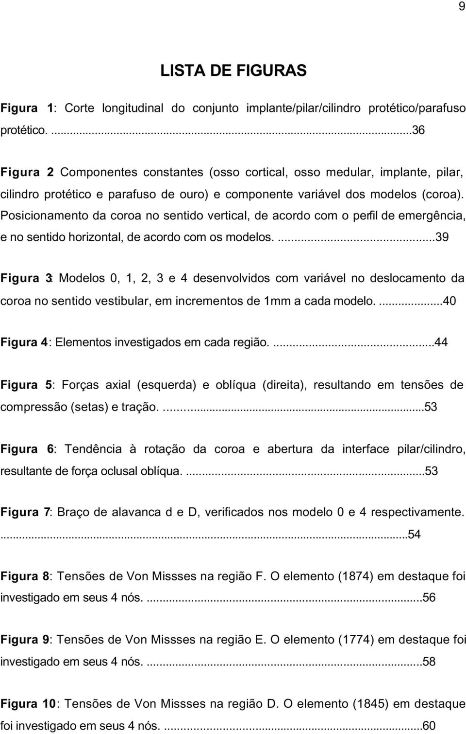 Posicionamento da coroa no sentido vertical, de acordo com o perfil de emergência, e no sentido horizontal, de acordo com os modelos.