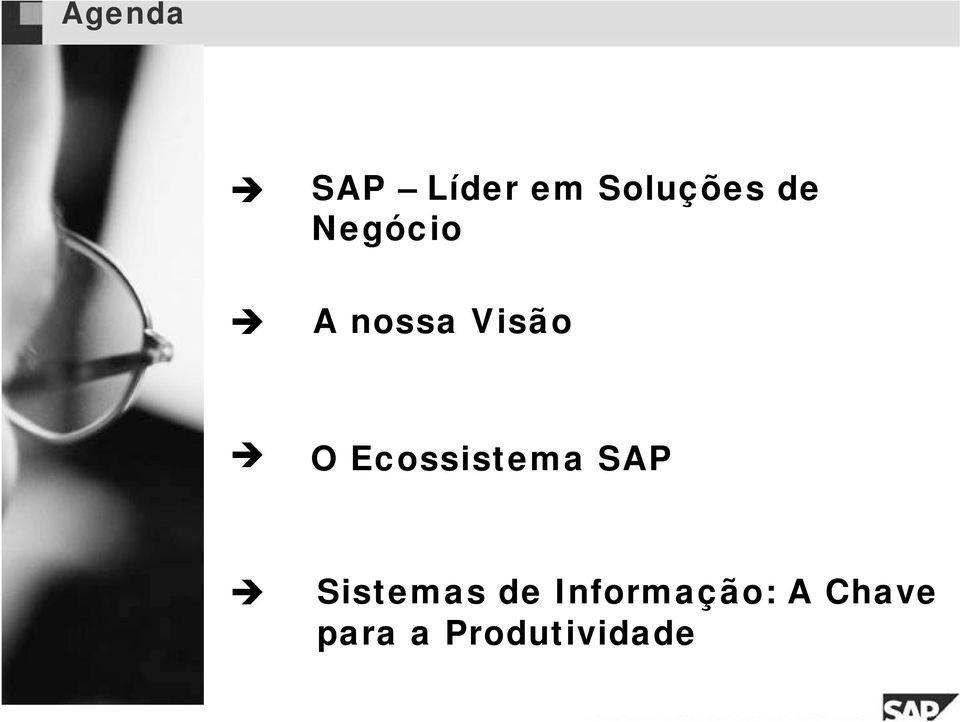 Ecossistema SAP Sistemas de