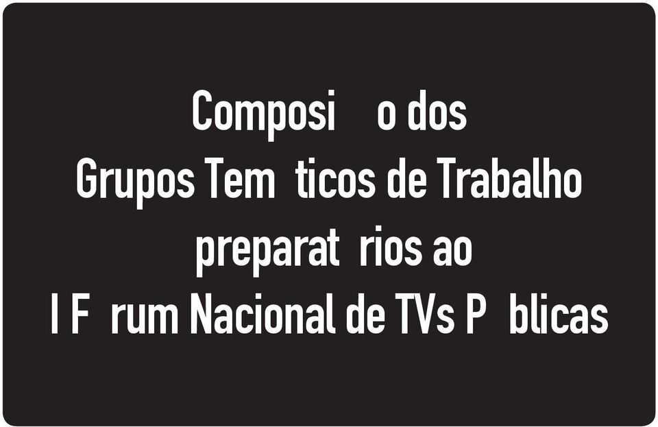 preparatórios ao I