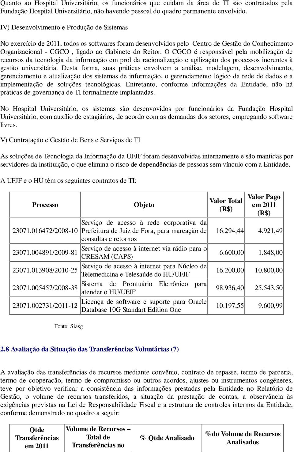 O CGCO é responsável pela mobilização de recursos da tecnologia da informação em prol da racionalização e agilização dos processos inerentes à gestão universitária.