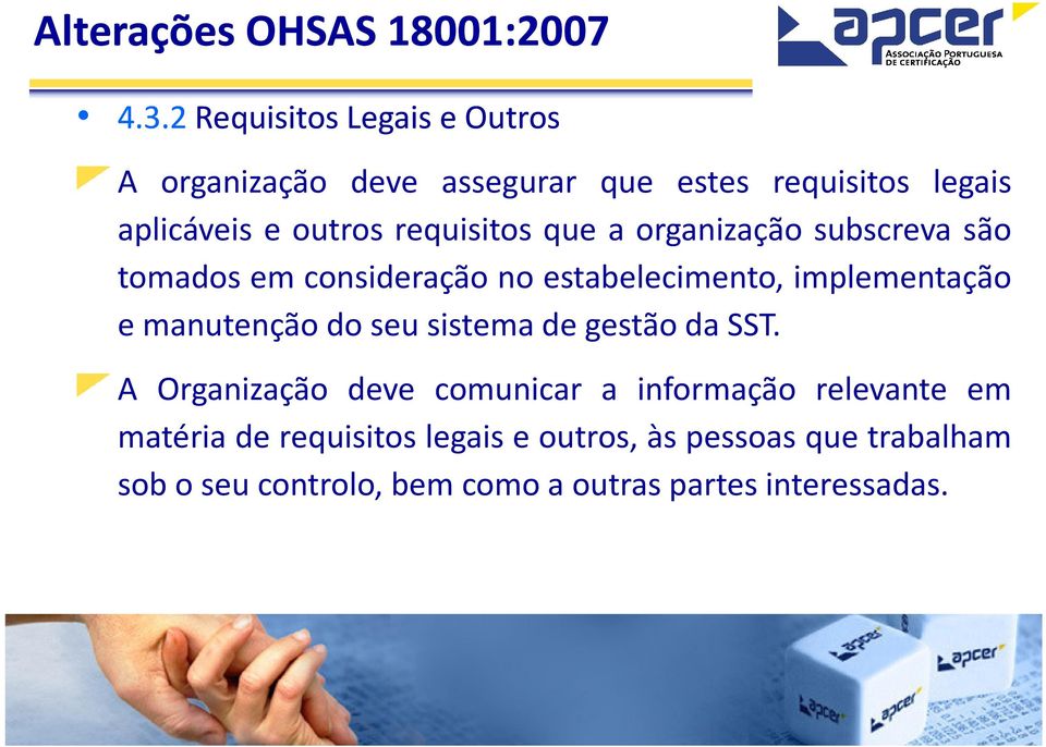 implementação emanutençãodoseusistemadegestãodasst.