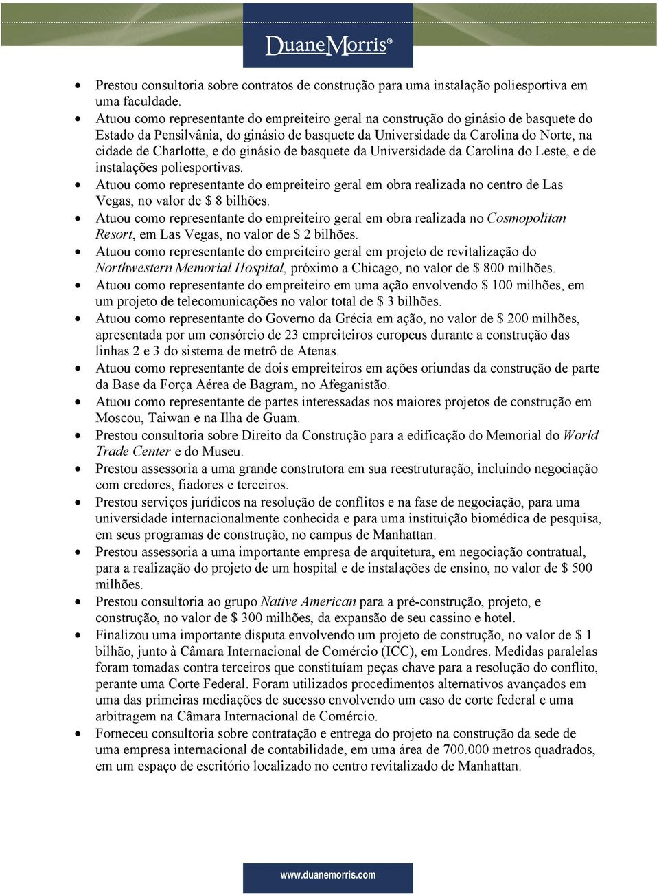 ginásio de basquete da Universidade da Carolina do Leste, e de instalações poliesportivas.