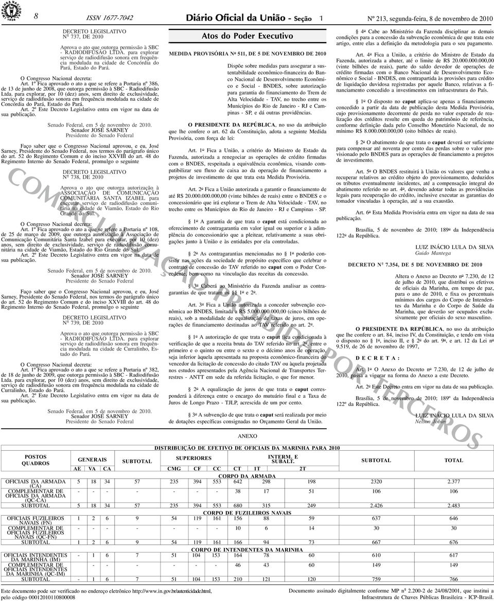 1º Fica aprovado o ato a que se refere a Portaria nº 386, de 13 de junho de 2008, que outorga permissão à SBC - Radiodifusão Ltda.