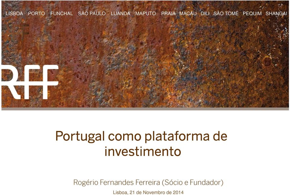 plataforma de investimento Rogério Fernandes