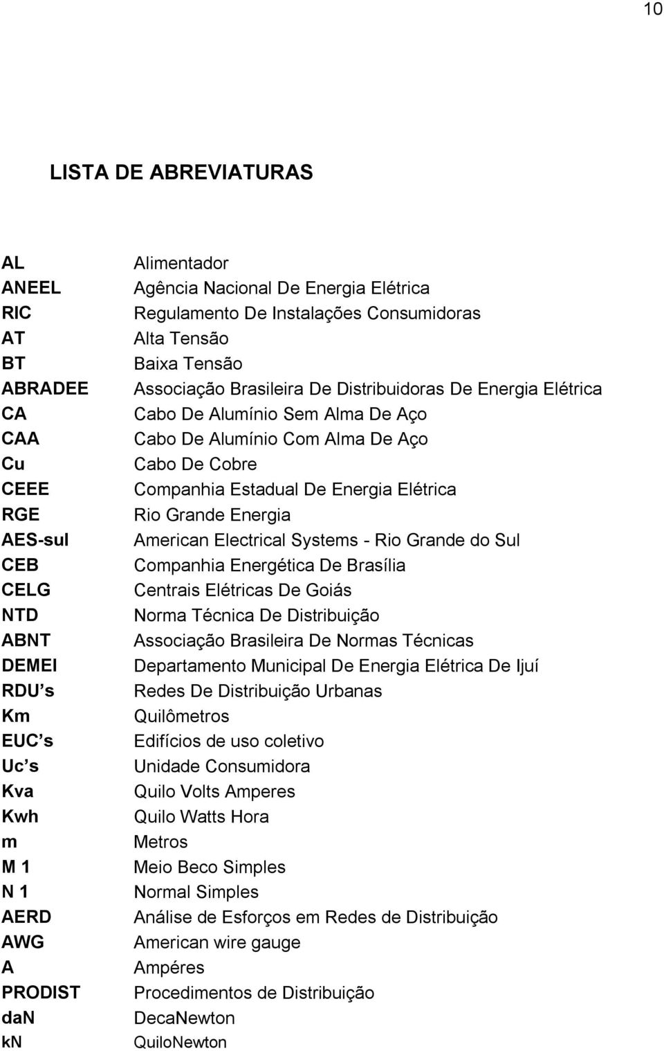 Alma De Aço Cabo De Cobre Companhia Estadual De Energia Elétrica Rio Grande Energia American Electrical Systems - Rio Grande do Sul Companhia Energética De Brasília Centrais Elétricas De Goiás Norma