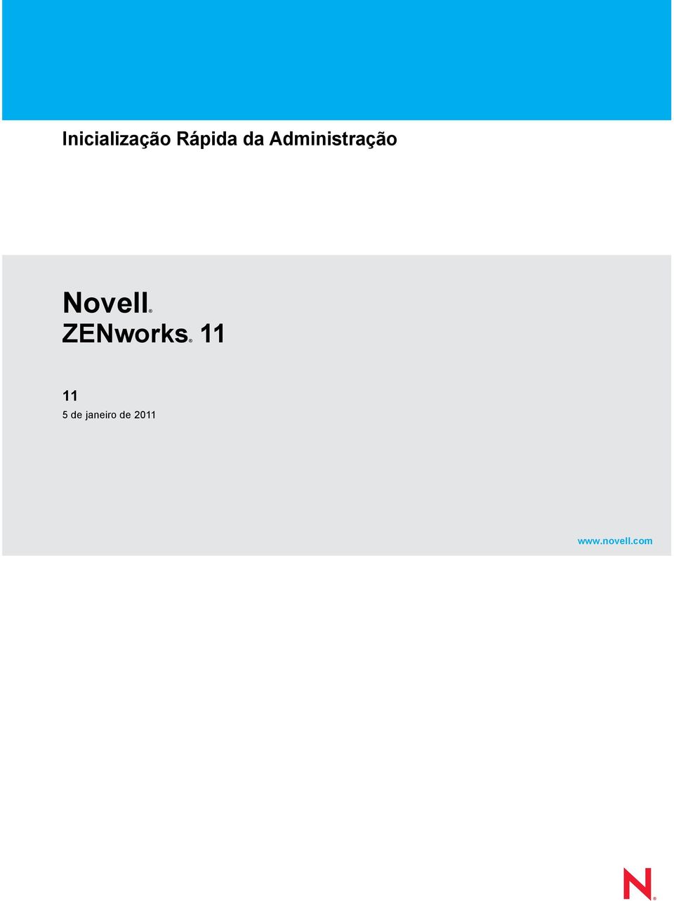 5 de janeiro de 2011 www.novell.