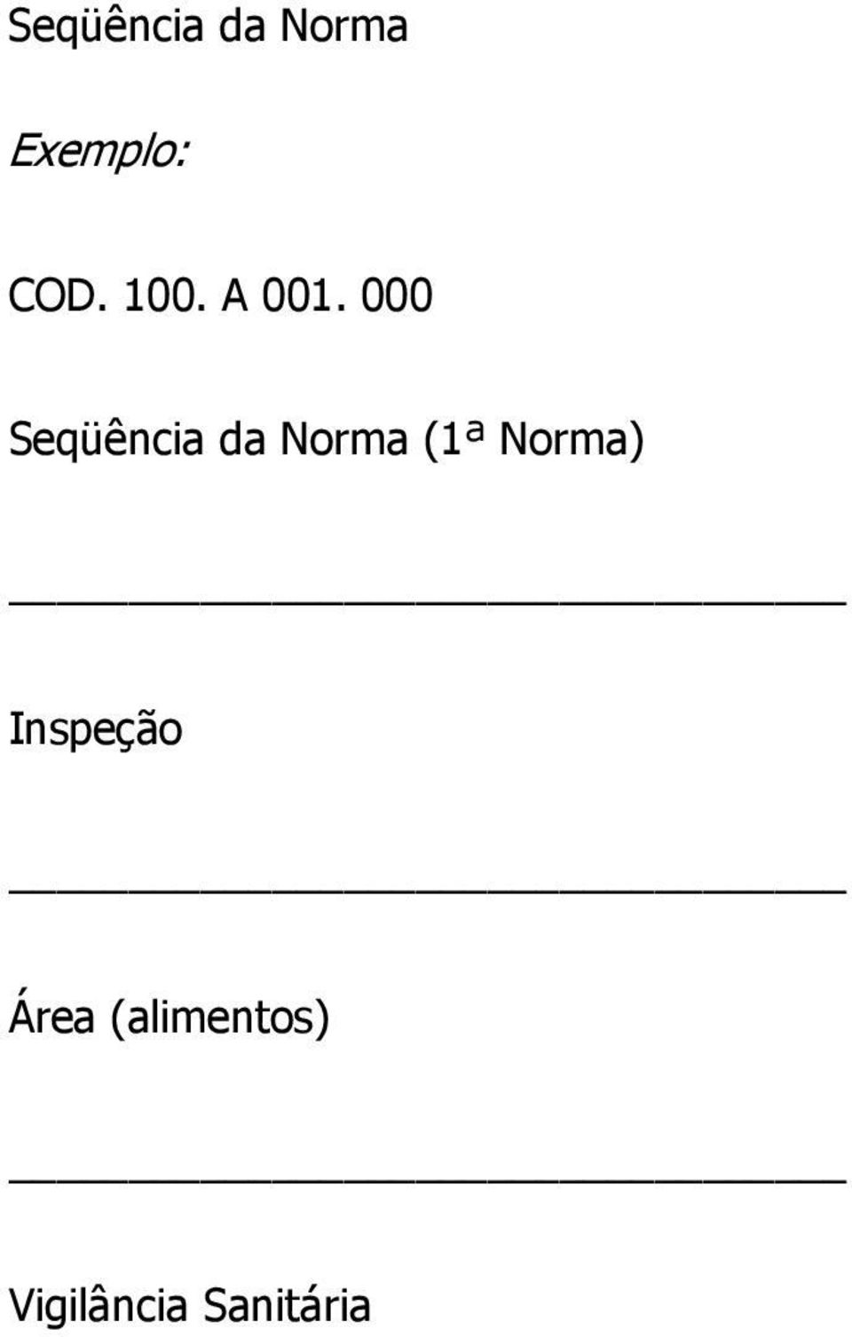 000 Seqüência da Norma (1ª