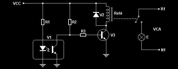 A figura abaixo mostra um circuito eletrônico na forma de esquema de blocos.
