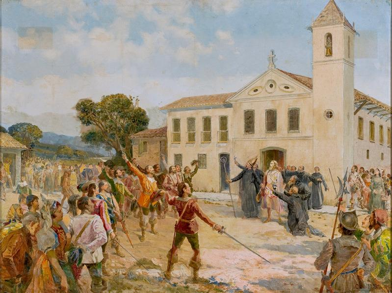 Aclamação de Amador Bueno (1641) Com o fim da União Ibérica, os moradores de São Paulo temiam que a corte portuguesa rompesse os lucrativos negócios do mercado negro com a região do Rio da Prata e