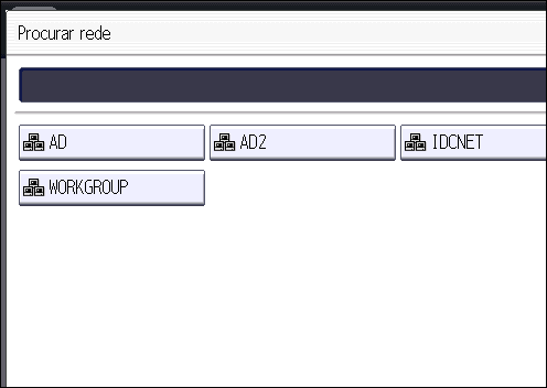 Procedimento Básico ao Utilizar a Função Scan to Folder Se a rede não permitir a obtenção automática de endereços IP, inclua o endereço IP do computador de destino no caminho.