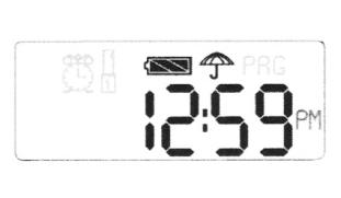 CONFIRM: para confirmar os valores e passar ao seguinte item (START TIME). NEXT: para sair do procedimento de programação sem proteger os dados. (+): para fixar o tempo de irrigação (0 a 59 minutos).