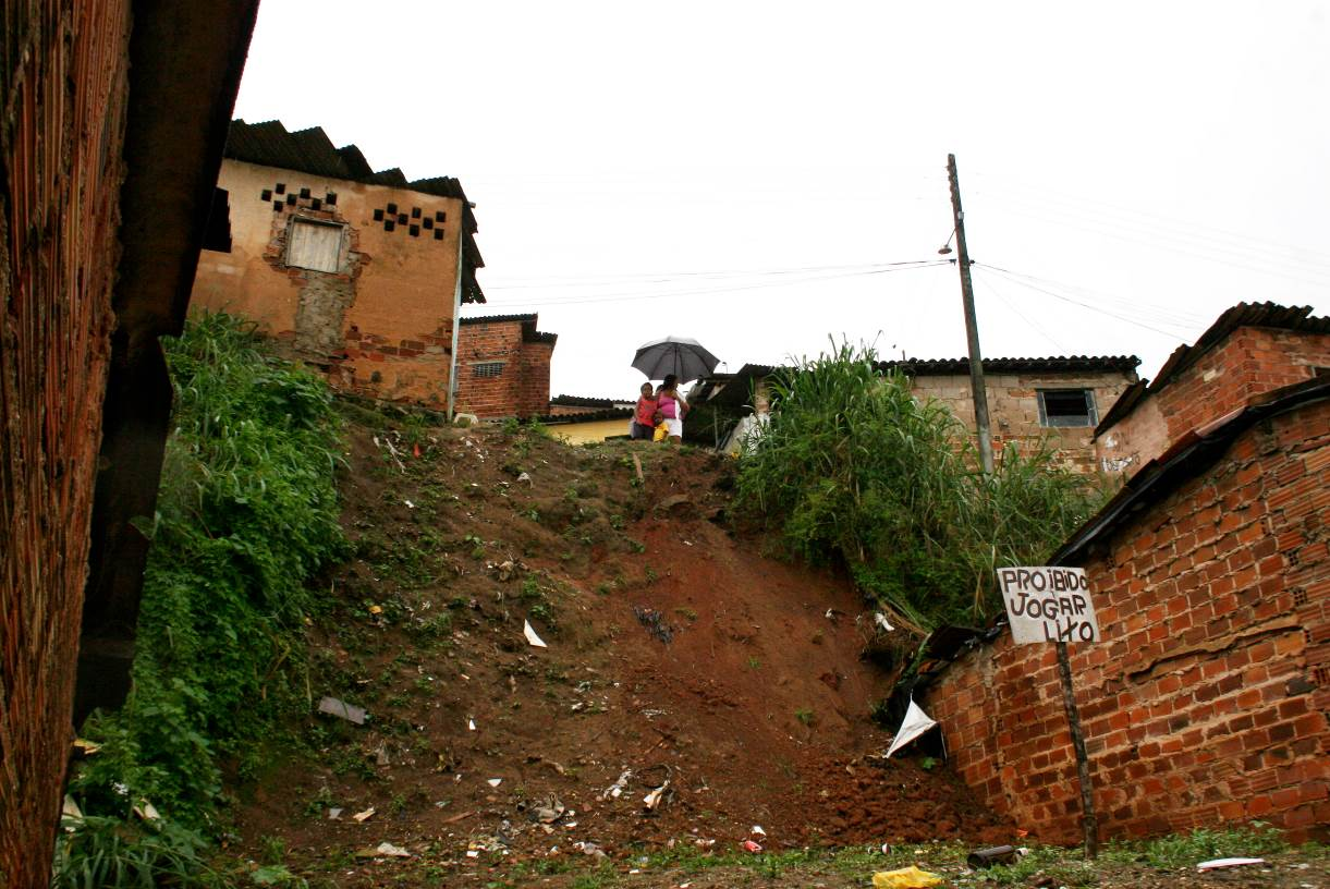 Figura 1: Localização da Grota da Borracheira, em Maceió-AL. Fonte: Monteiro, G. D. et al.