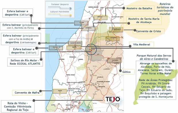 8. O cncelh de Ri Mair psicina-se num cntext de cnfluências funcinais de elevada diversidade e interesse cultural, patrimnial, natural e arquitectónic A relevância da envlvente de Ri Mair prende-se