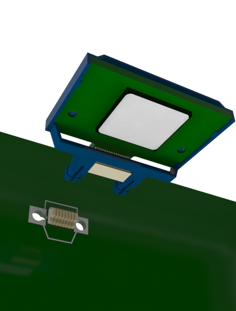 Configuração adicional da impressora 31 4 Pressione a placa com firmeza no lugar conforme mostrado na ilustração.