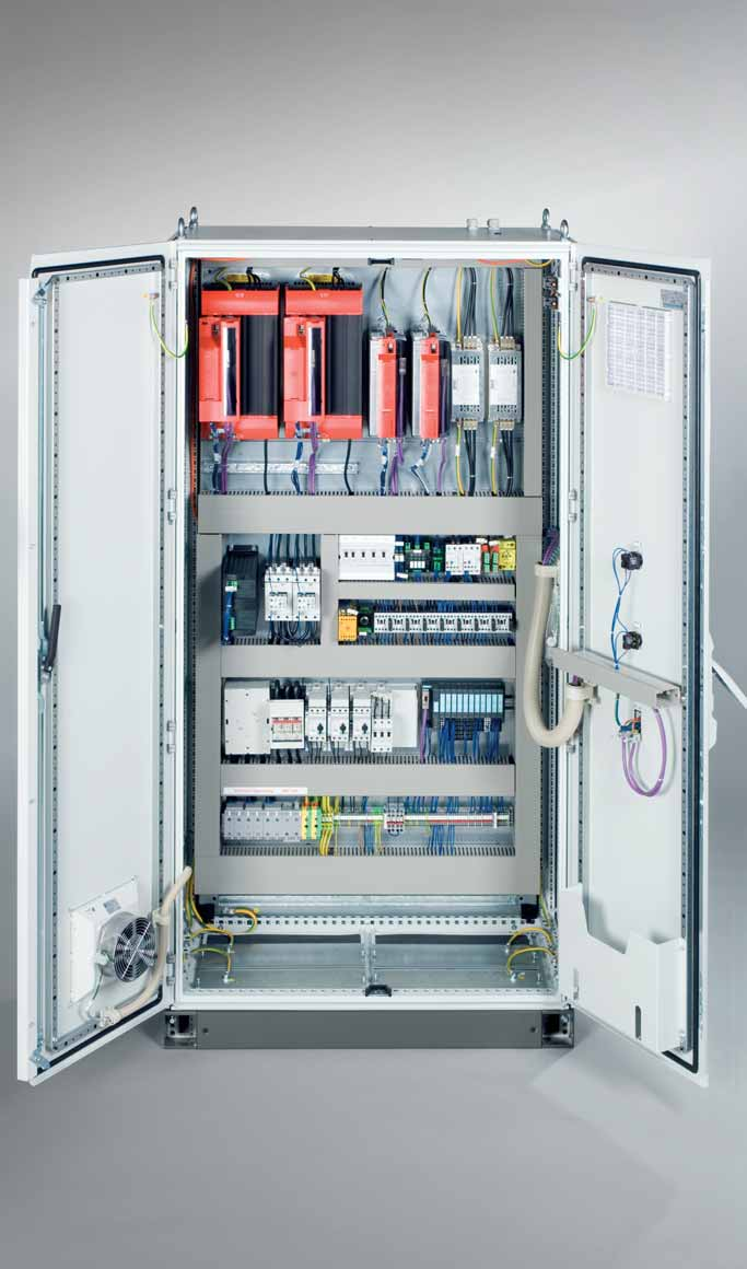 Sua parceira desde o painel elétrico... A Murrelektronik fornece soluções para painéis elétricos e sistemas de controle de grande complexidade técnica.