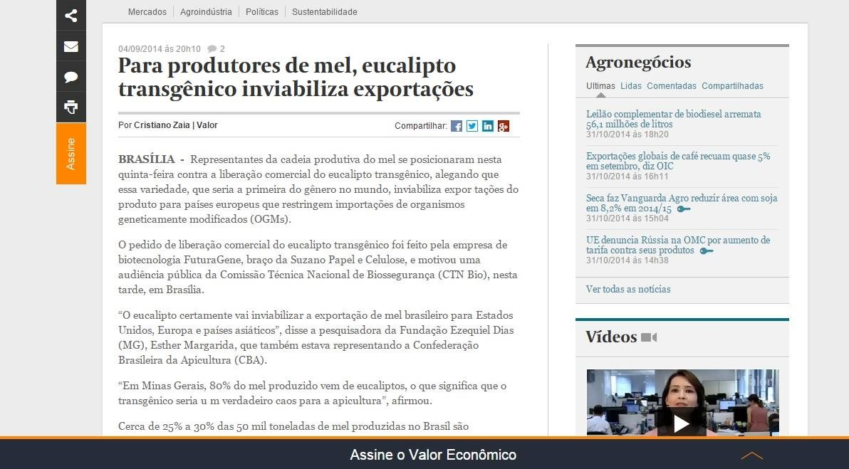 APICULTURA NO BRASIL E NO MUNDO APICULTURA NO BRASIL E NO MUNDO 160 empresas registradas no MAPA com SIF, além das empresas não registradas.