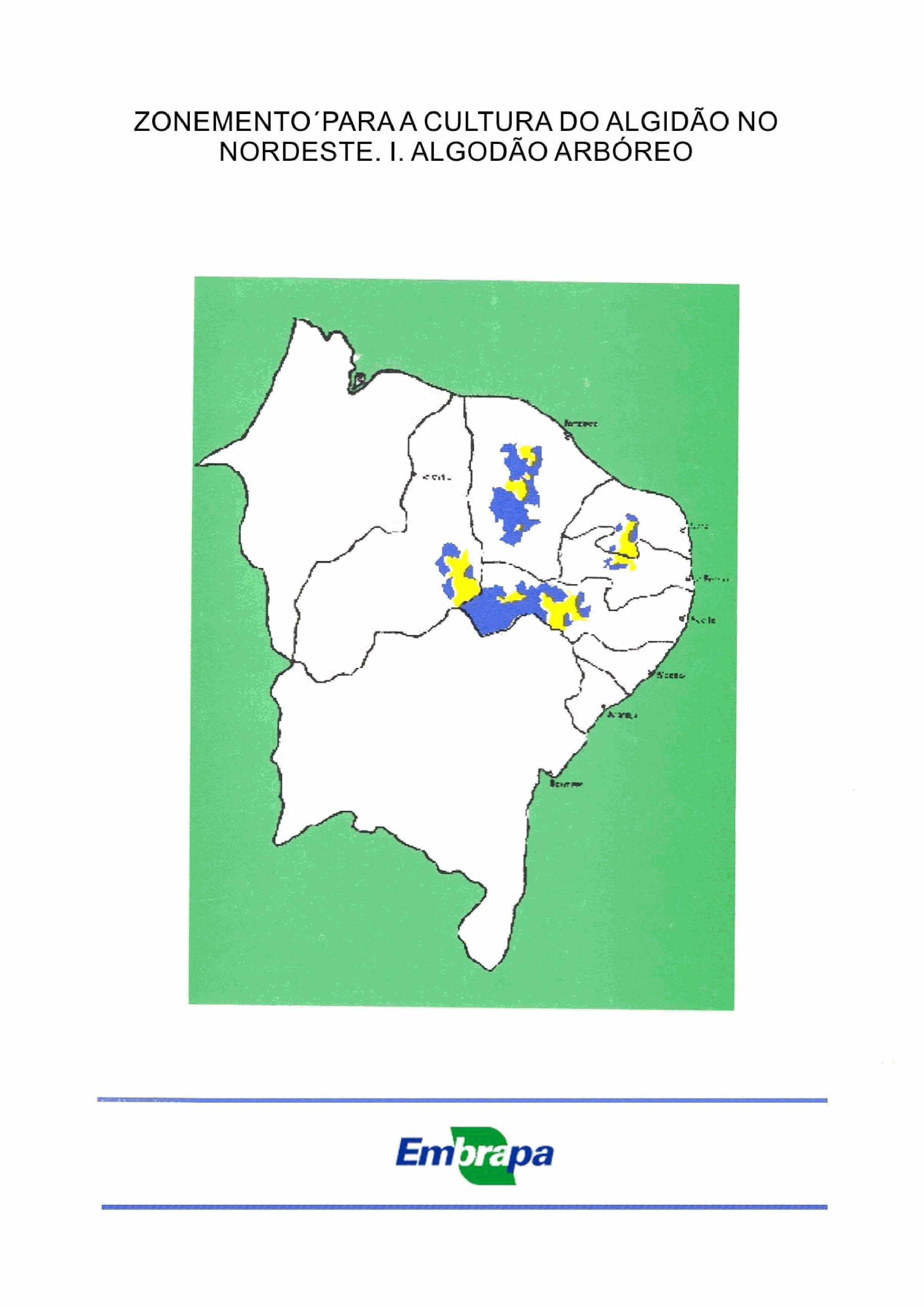 ZONEMENTO'PARAA CULTURA DO ALGIDÃO NO