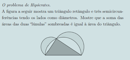 Exemplo 3 Como podemos perceber, a linguagem e o conjunto de habilidades requisitadas em cada um desses dois problemas são diferenciados, sendo mais fácil para o estudante resolver o Exemplo 1 do que