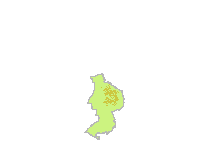 18 350000 700000 1050000 7200000 7400000 7600000 7800000 600 Km Legenda São Paulo Bacia do Paraná Sistema Aqüífero Bauru 100 Km Bauru Sao Paulo Legenda