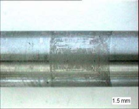 1.2 Corrosão do aço por ácido fórmico Figura 42: a e b Durabilidade de um corpo de injector ao fim de 97.000 km (fortes marcas de corrosão) [Leandro H.