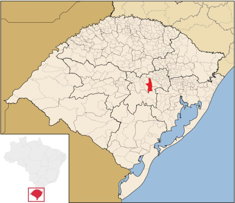 35 3 METODOLOGIA 3.1 Localização e dados gerais do município Localizado no centro das Regiões dos Vales do Rio Pardo e Taquari é a cidade polo dentre os 47 municípios integrantes destas regiões.