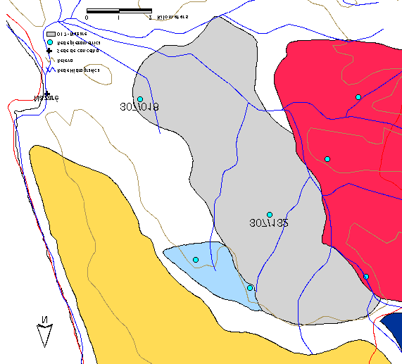 3.11. Sistema Aquífero Nazaré (O17) a) Caracterização Hidrogeológica Segundo Almeida (1997), constituem suporte litológico deste sistema aquífero as Formações Astianas de Famalicão, de Mangues e de