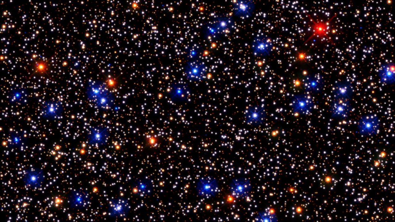 Os astrônomos gostam de separar as estrelas por cores, colocando as