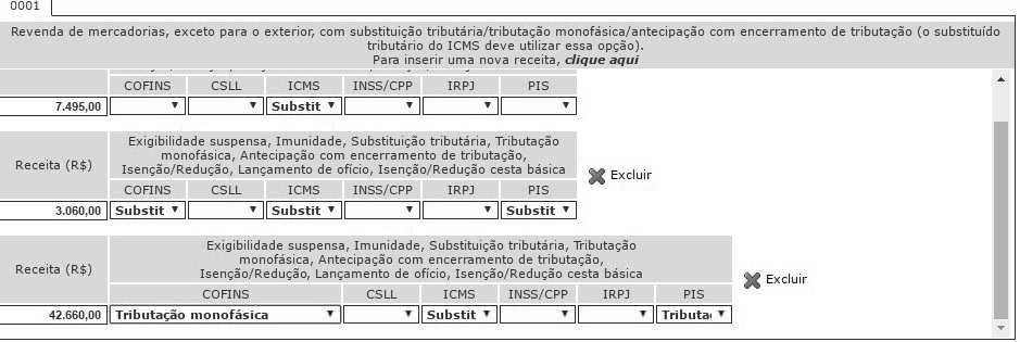 12 EXERCÍCIOS E MODELOS Instrutora: Deise Parisotto EXERCÍCIO 1 comércio Receita Bruta acumulada nos 12 meses anteriores = R$ 817.179,71 julho/16 % Simples a pagar revenda refrigerante 12.