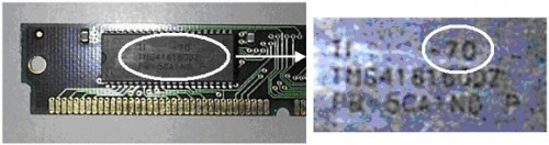 raros, pois foram logo substituídos pelos módulos de memória SDRAM. As melhorias na arquitetura das memórias EDO tornaram-nas incompatíveis com placas-mãe equipadas com chipsets antigos.