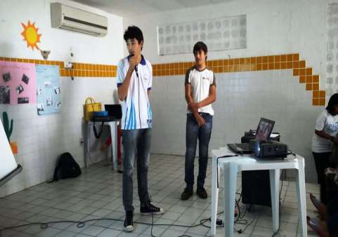 apresentação de seus trabalhos.