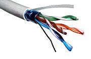 Dois condutores elétricos entrelaçados formam o par Um cabo contém vários pares UTP Unshielded Twisted Pair - Unscreened Twisted Pair