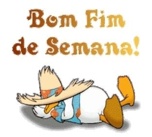 Bom final de semana!