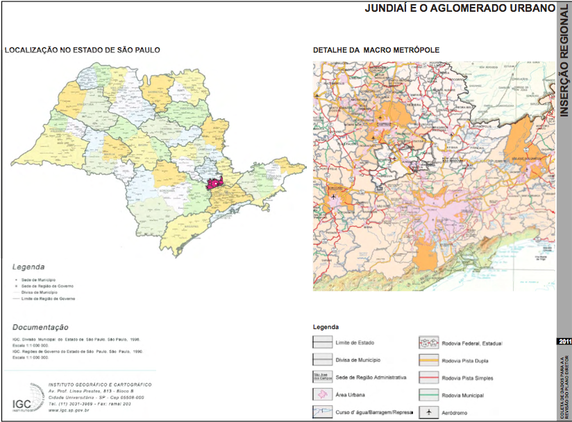 *%+ ANEXOS Anexo 1 Jundiaí e a Aglomeração urbana de Jundiaí.