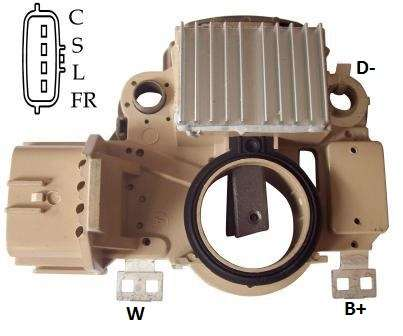 IK5505 IK5820 Trabalha com retificador sem triodo de Trabalha com retificador com triodo se IK5141 IK5148 Possui terminal C, tensão controlada pela ECU.