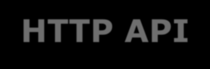 HTTP API Classes HttpClient HttpGet, HttpPost