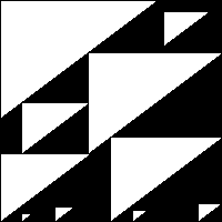 partir das seguintes figuras: retângulo; triângulo; paralelogramo; letra t (maiúsculo); asterisco; e Koch.
