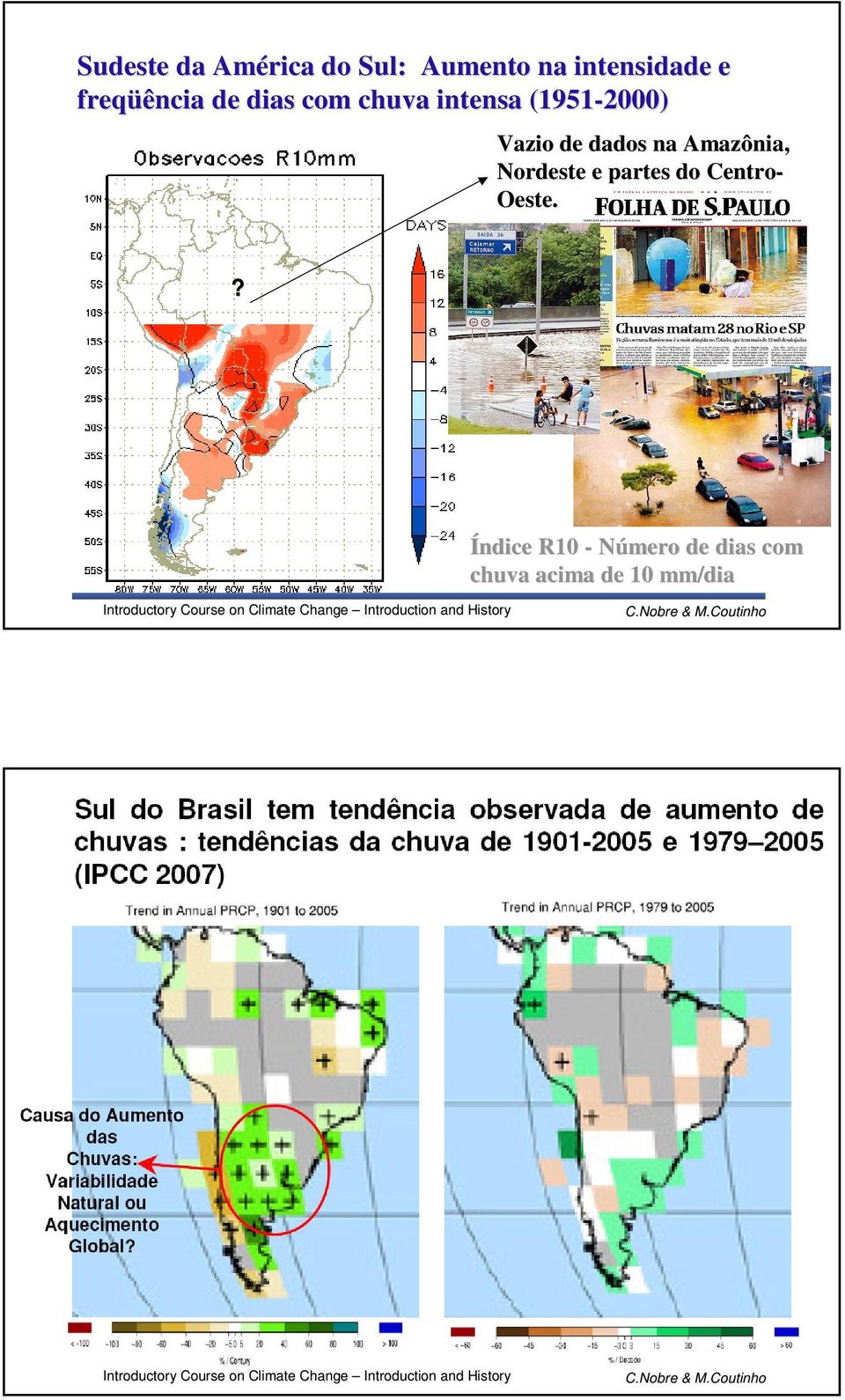 Vazio de dados na Amazônia, Nordeste e partes do Centro-