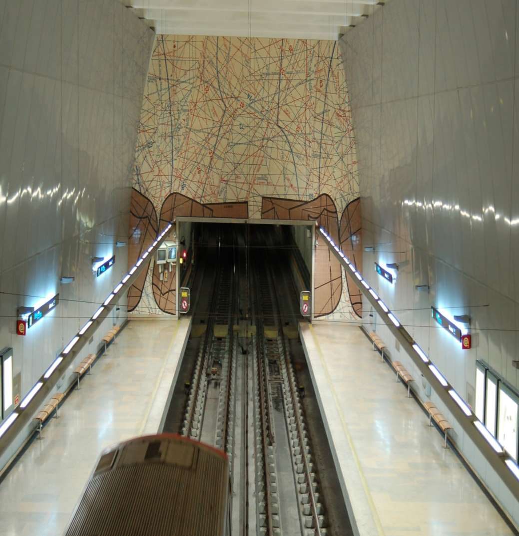 Estação Alfornelos do Metro de