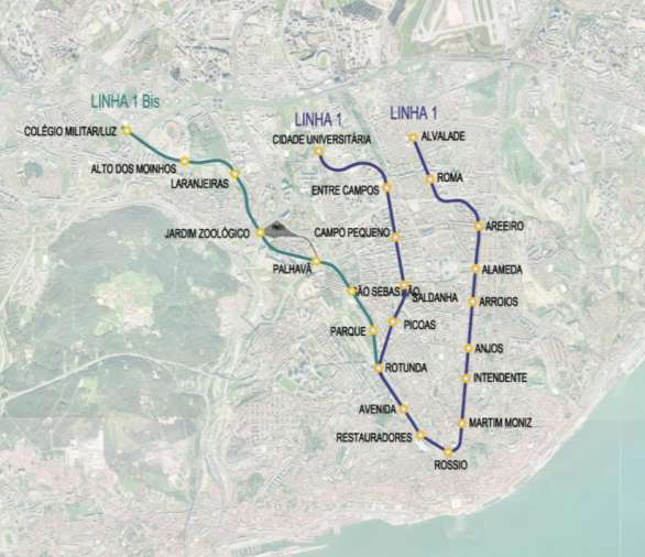 Expansão da rede ML Em 1991 3 linhas 15 km 24