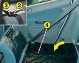 10 O SEU 206 NUM RELANCE Desmontagem do assento da frente passageiro modulável recuar o banco ao máximo, Levantar e puxar a parte da frente do assento para o desbloquear, inclinar o assento, desligar