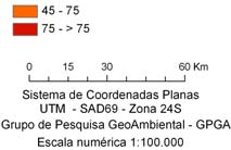 Anais XV Simpósio Brasileiro de Sensoriamento Remoto - SBSR, Curitiba, PR, Brasil, 30 de abril a 05 de maio de 2011, INPE p.4809 Figura 5.