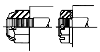 23 Figura 3 Posicionamento aceitável entre parafuso e partes unidas (Adaptada de NIU, 1988).