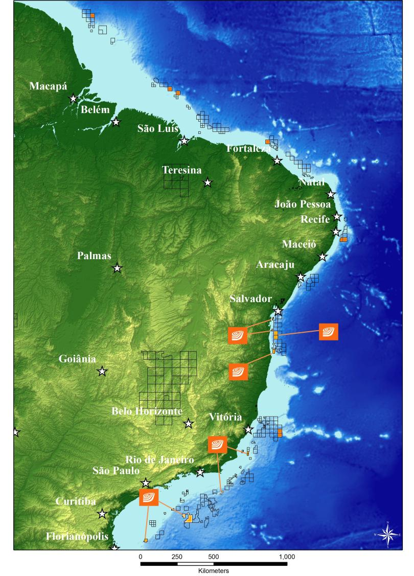 PORTFÓLIO DE ATIVOS BALANCEADO & DIVERSIFICADO - 1 a companhia brasileira independente de Óleo & Gás a operar na área premium do pré-sal - 1 campo em produção: Manati - 3 campos em desenvolvimento