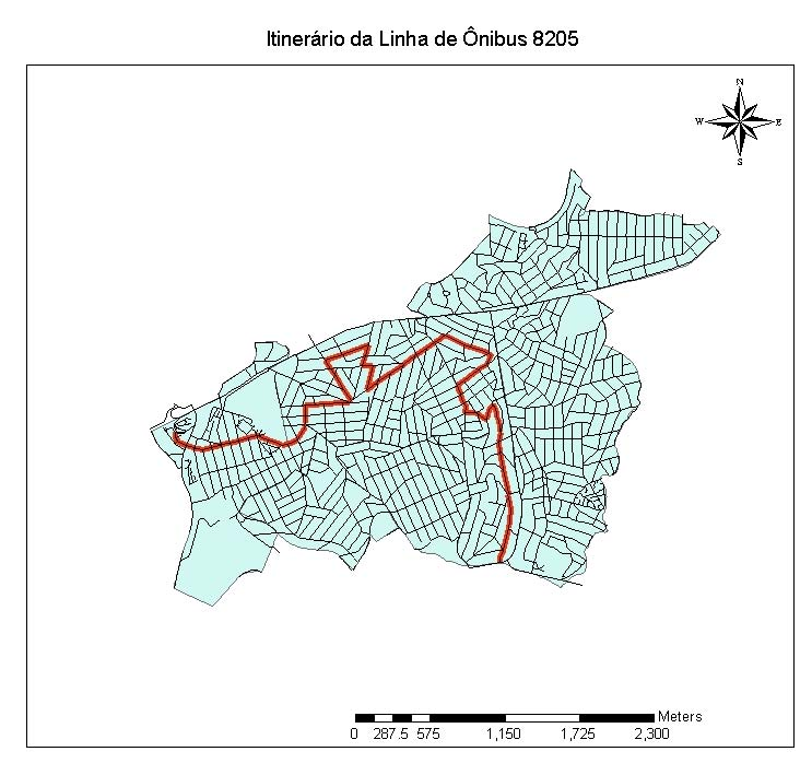 29 Itinerário da Linha 8501 (Mapa 5) RUA MARIA DAS GRACAS RUA PENIDO RUA CHASQUIEL ZINQUIER RUA EXPEDICIONARIO JOSE ZEFERINO RUA JOSE MOREIRA BARBOSA RUA SANTA ALIANCA RUA