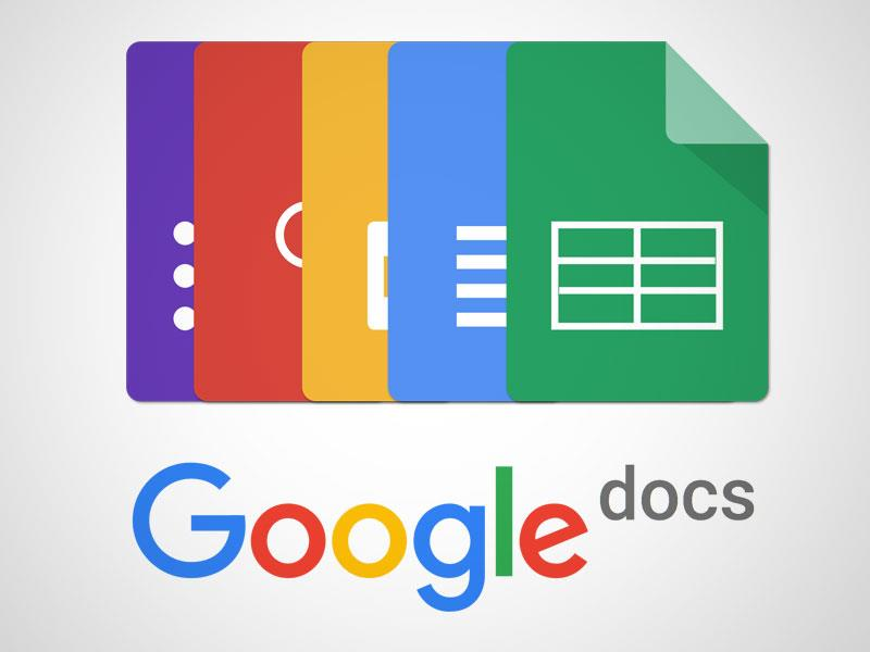 Pacotes de produtividade de escritório O Google Docs, é um pacote de aplicativos do Google baseado em AJAX. Funciona totalmente on-line diretamente no browser.