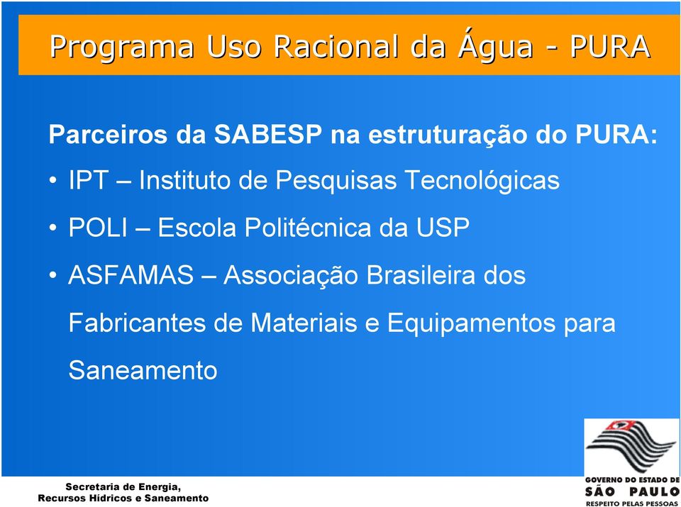 Tecnológicas POLI Escola Politécnica da USP ASFAMAS