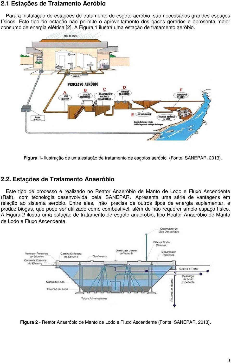Figura 1- Ilustração de uma estação de tratamento de esgotos aeróbio (Fonte: SANEPAR, 20